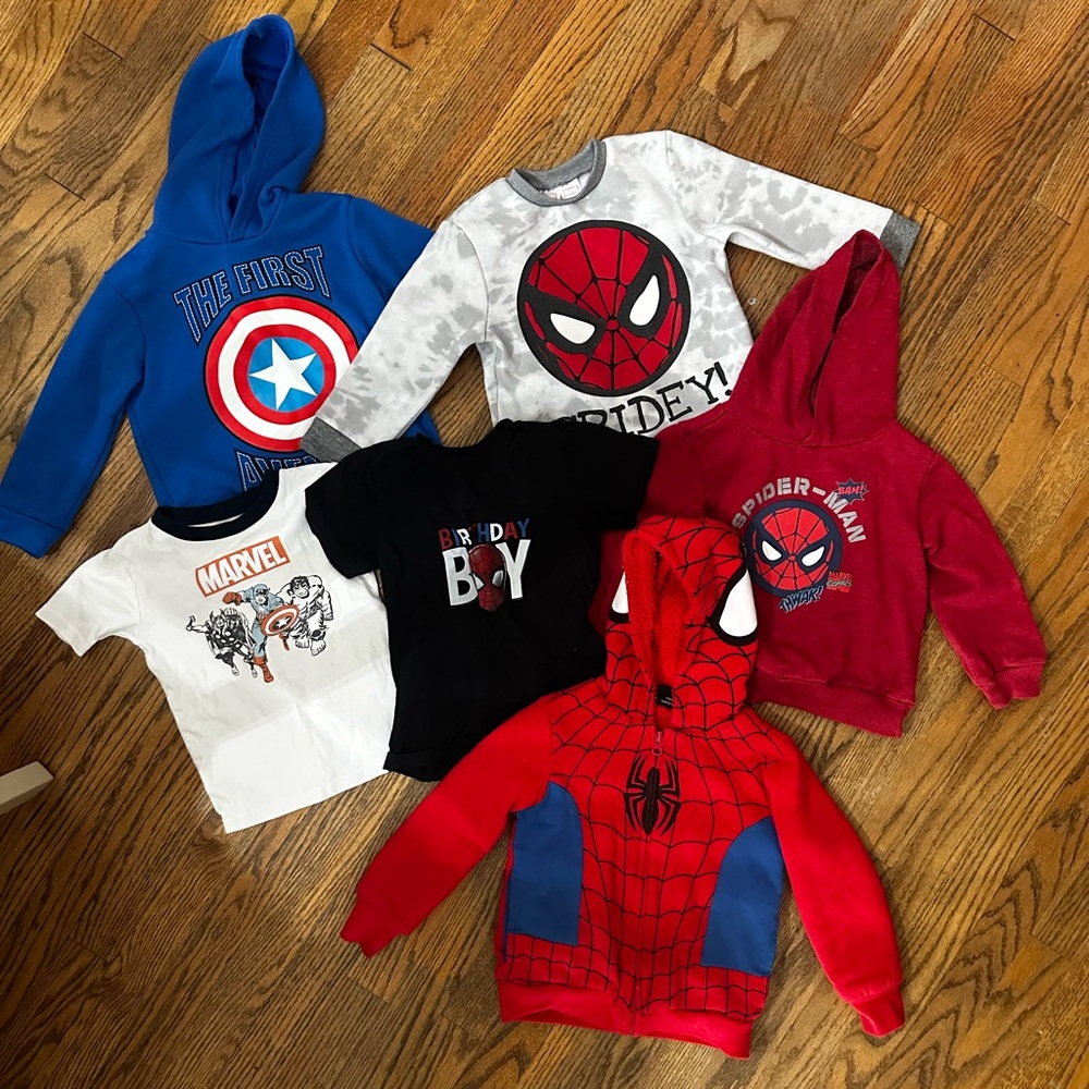 Marvel Kids Hoodie + Tee Collection